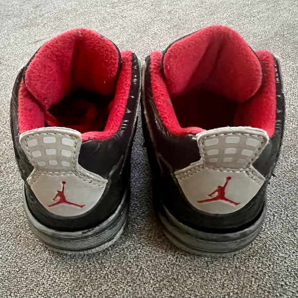 Air Jordan Fusion 4 Premier Low Black Laser - Kids - 7C - Picture 5 of 5